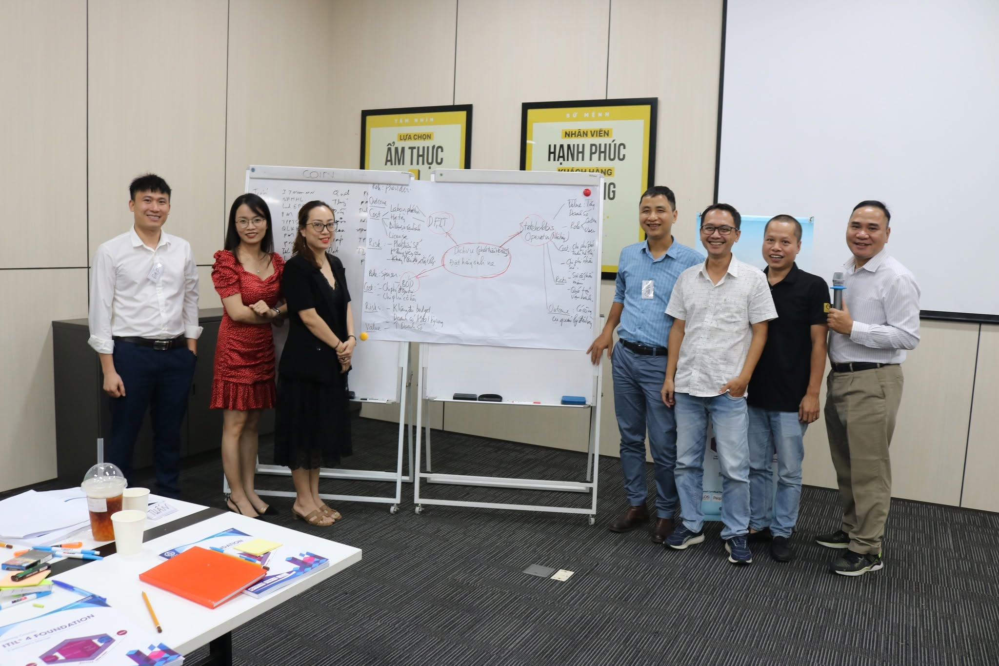 Lớp học ITIL tương tác cùng giảng viên